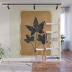 Leaf Design 8 Wall Mural Gallery Image 1