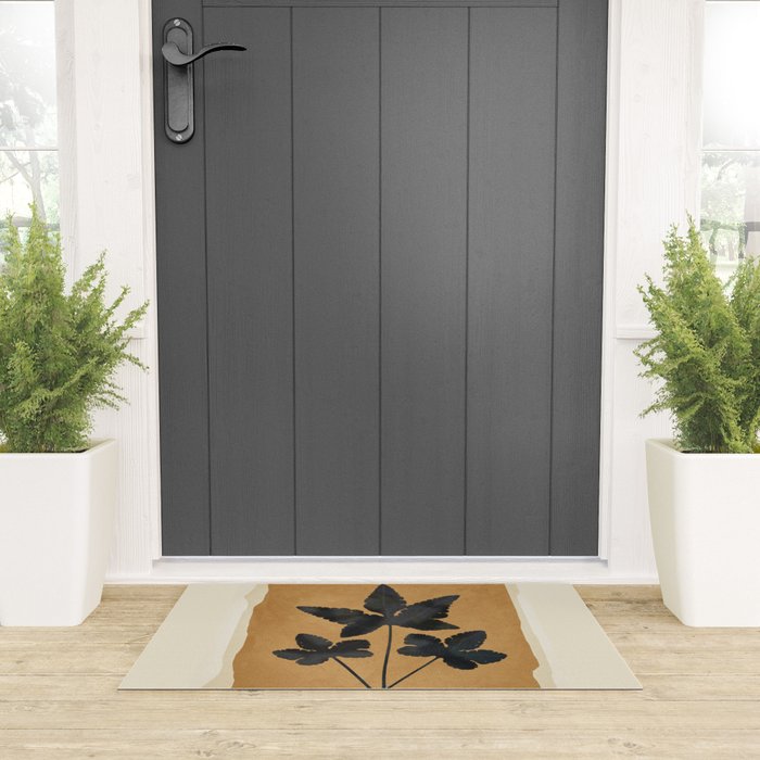 Leaf Design 8 Welcome Mat Gallery Image 3