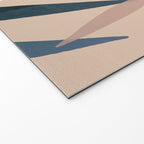 Minimal Abstract Art Tropical Leaves 15 Welcome Mat Gallery Image 2