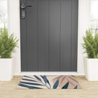Minimal Abstract Art Tropical Leaves 15 Welcome Mat Gallery Image 3