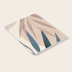 Minimal Abstract Art Tropical Leaves 15 Notebook Gallery Image 2