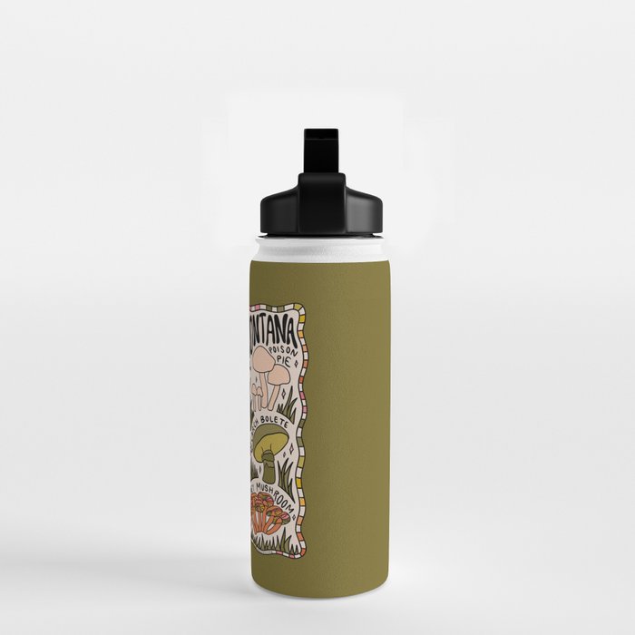 Mushrooms of Montana Water Bottle Gallery Image 2