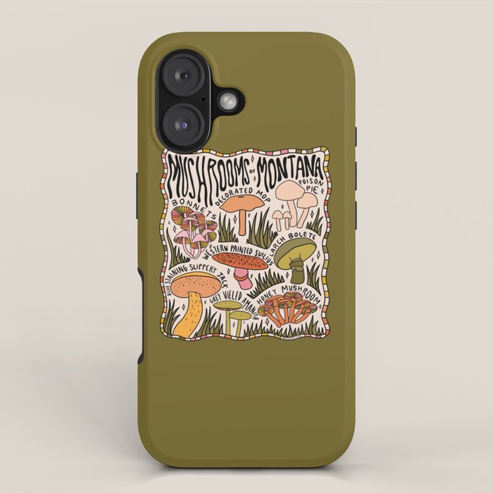 Mushrooms of Montana iPhone Case Gallery Image 1