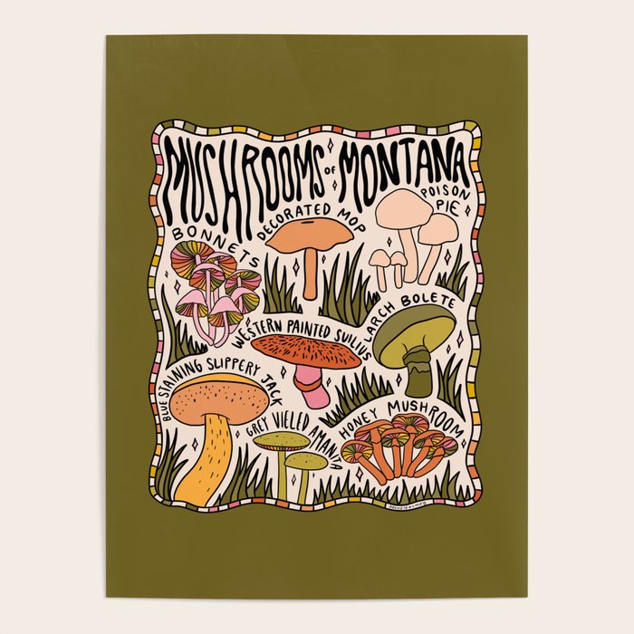 Mushrooms of Montana Poster Gallery Image 4