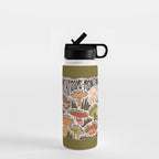 Mushrooms of Montana Water Bottle Gallery Image 1