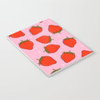Strawberry Print Notebook Gallery Image 3