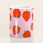 Strawberry Print Coffee Mug Gallery Image 4