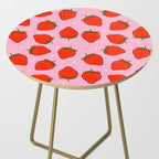 Strawberry Print Side Table Gallery Image 2