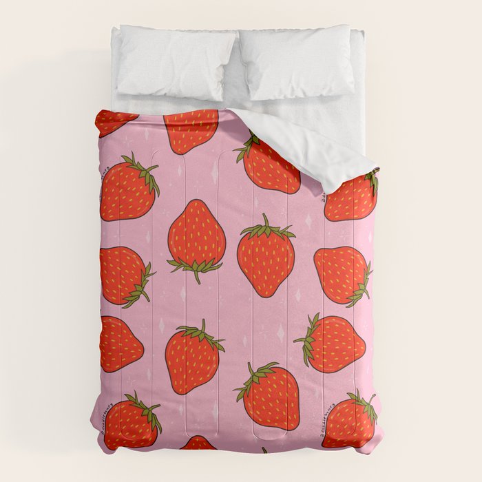 Strawberry Print Comforter Gallery Image 1