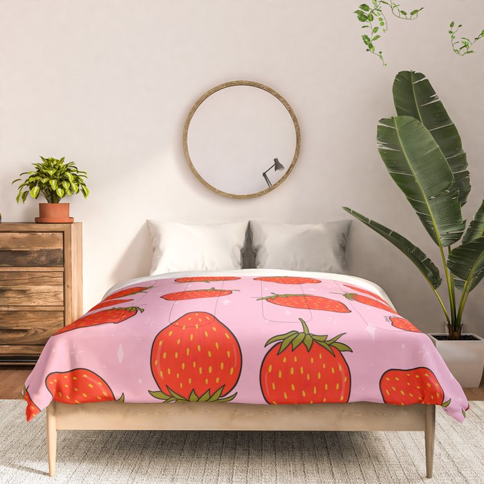 Strawberry Print Comforter Gallery Image 3