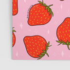 Strawberry Print Poster Gallery Image 3