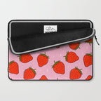 Strawberry Print Laptop Sleeve Gallery Image 2
