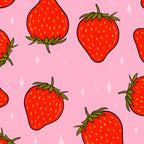 Strawberry Print Coffee Mug Gallery Image 2