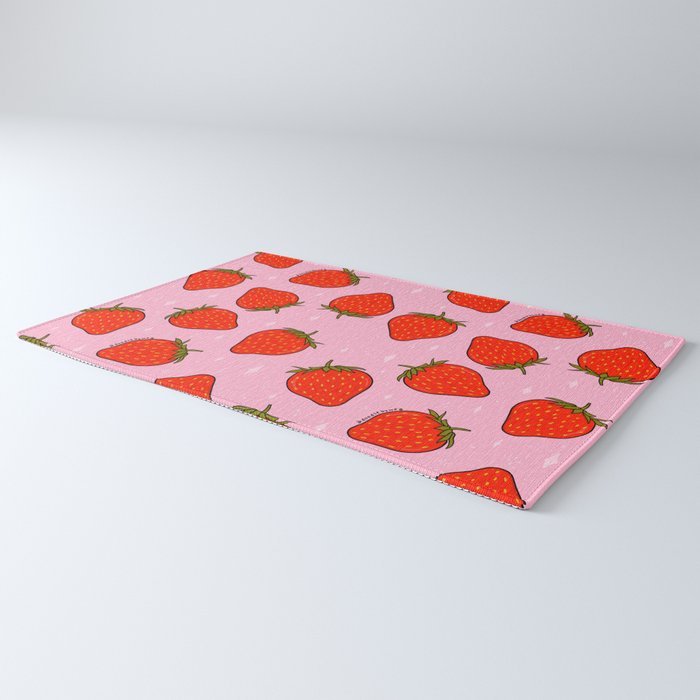Strawberry Print Rug Gallery Image 3