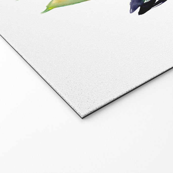 Hummingbird and White Magnolia Welcome Mat Gallery Image 2