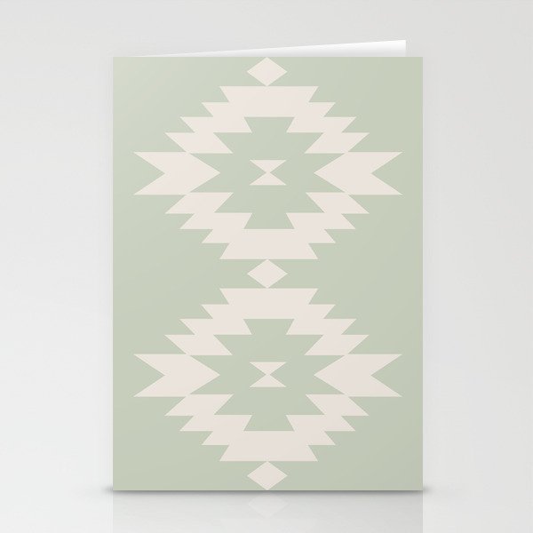 Southwestern Minimalism - Neutral Sage Green Stationery Card Gallery Image 2