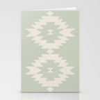 Southwestern Minimalism - Neutral Sage Green Stationery Card Gallery Image 2