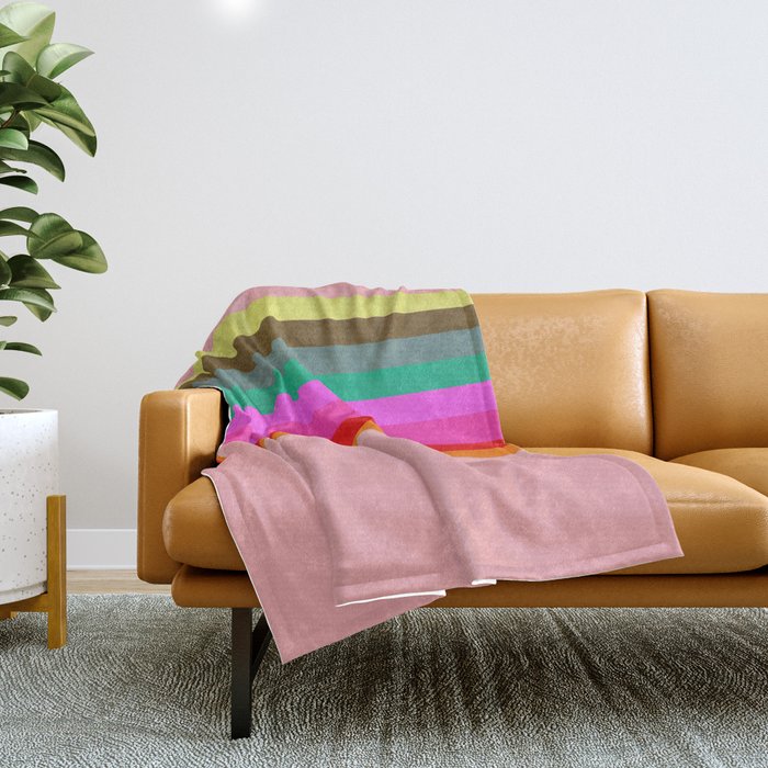 colorfields 2 Throw Blanket Gallery Image 1