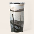 Salmon Sunrise Travel Mug Gallery Image 1