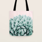 Succulent splendour - blush Tote Bag Gallery Image 1