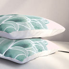 Succulent splendour - blush Pillow Sham Gallery Image 3