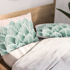 Succulent splendour - blush Pillow Sham Gallery Image 2
