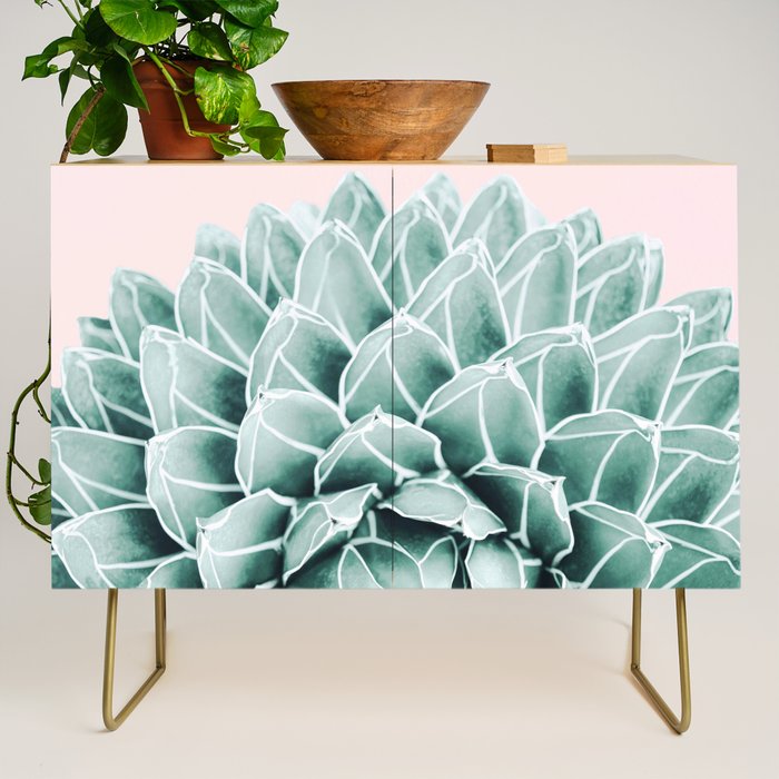 Succulent splendour - blush Credenza Gallery Image 1