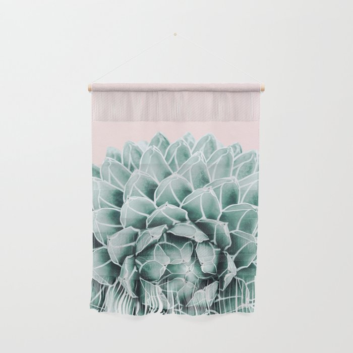 Succulent splendour - blush Wall Hanging Gallery Image 1