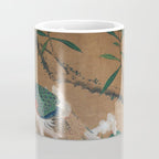 Antique French Chinoiserie in Tan & White Coffee Mug Gallery Image 4