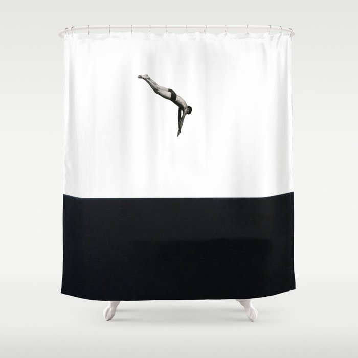 Dive Shower Curtain Gallery Image 1