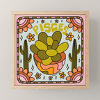 Pisces Cactus Mini Art Print Gallery Image 1