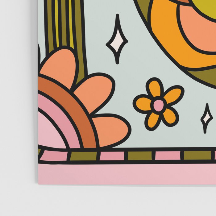 Pisces Cactus Poster Gallery Image 3