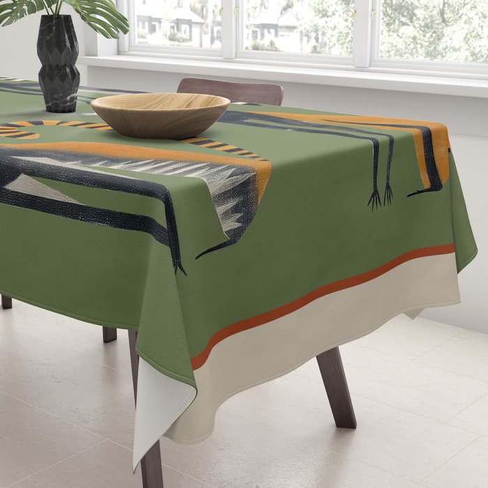 Striped Lemurs Tablecloth Gallery Image 3