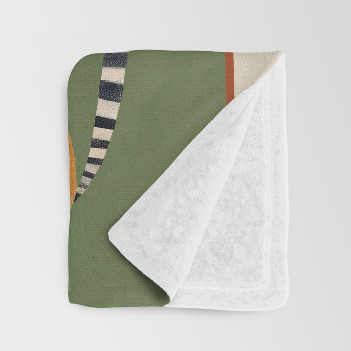 Striped Lemurs Throw Blanket Gallery Image 3