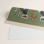Striped Lemurs Wrapping Paper Gallery Image 2