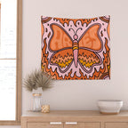 Aries Butterfly Wall Tapestry Gallery Image 2