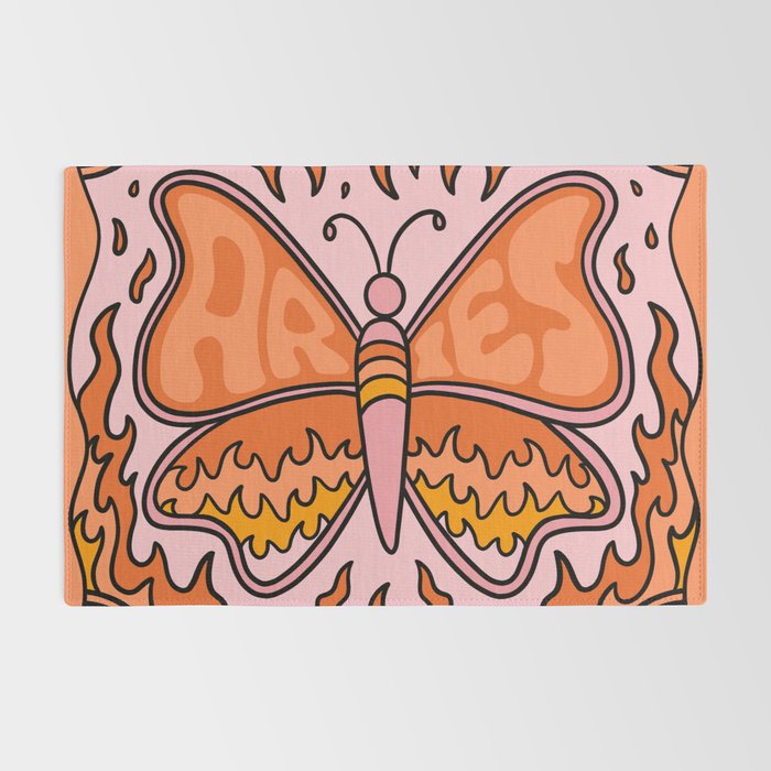 Aries Butterfly Rug Gallery Image 2
