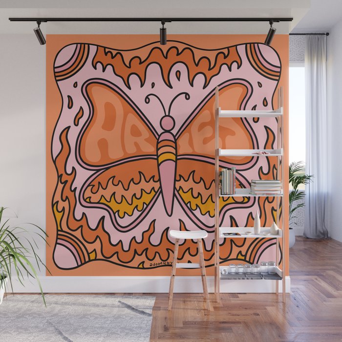 Aries Butterfly Wall Mural Gallery Image 1
