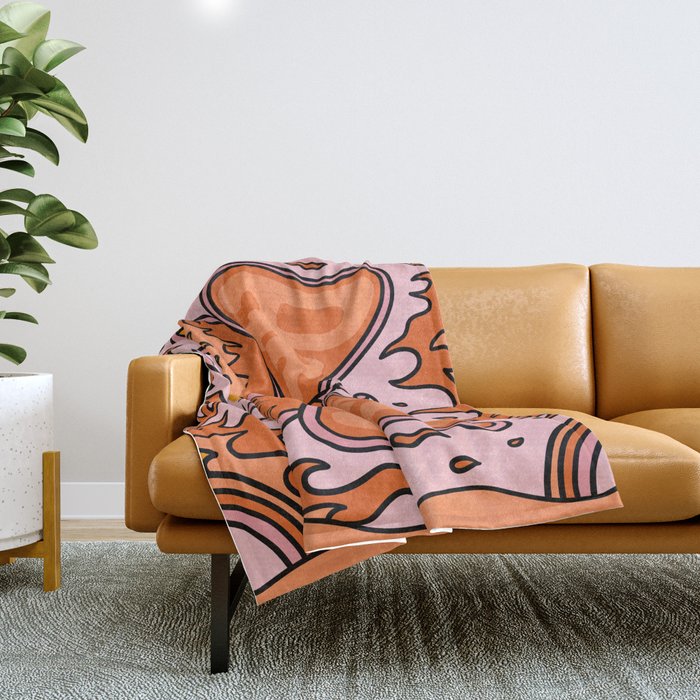Aries Butterfly Throw Blanket Gallery Image 1