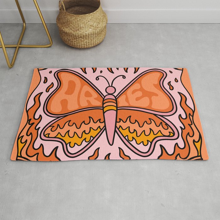 Aries Butterfly Rug Gallery Image 1