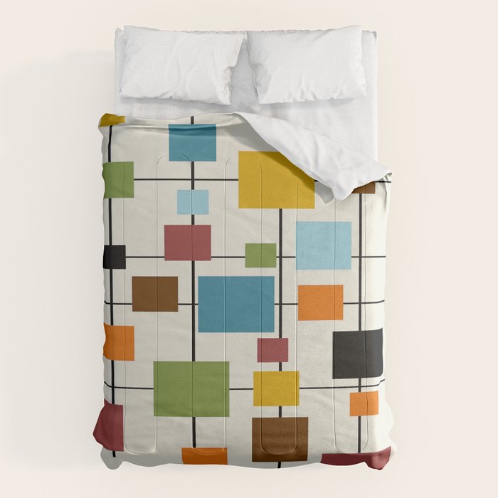 Mid-Century Modern Art 1.3 Comforter Gallery Image 6