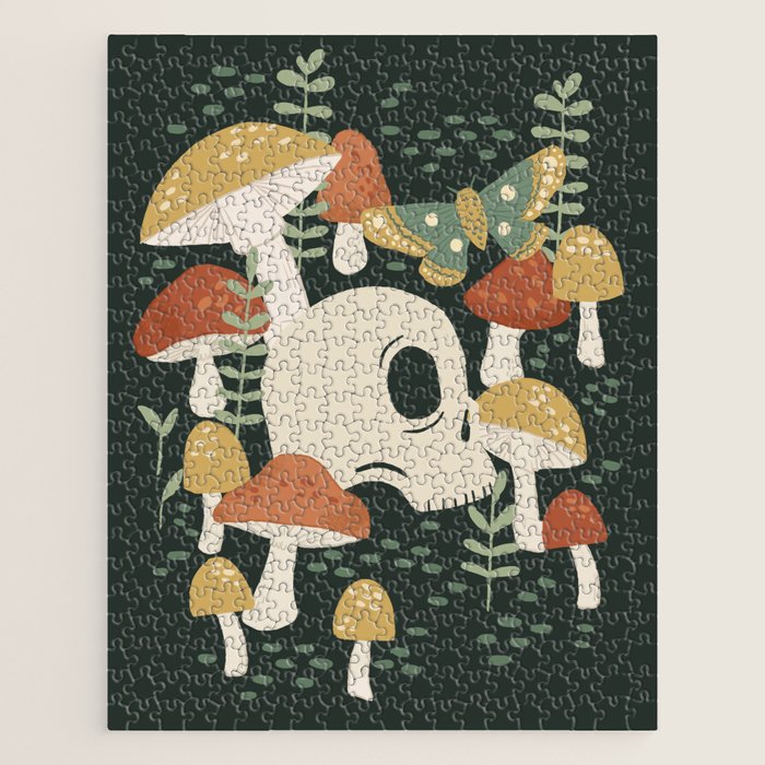 Death Mushrooms Jigsaw Puzzle