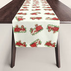 Quartet (White Christmas) Wrapping Paper Table Runner Gallery Image 1