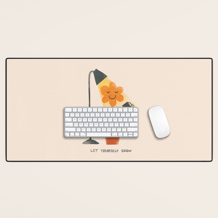 Let yourself grow Desk Mat Gallery Image 1