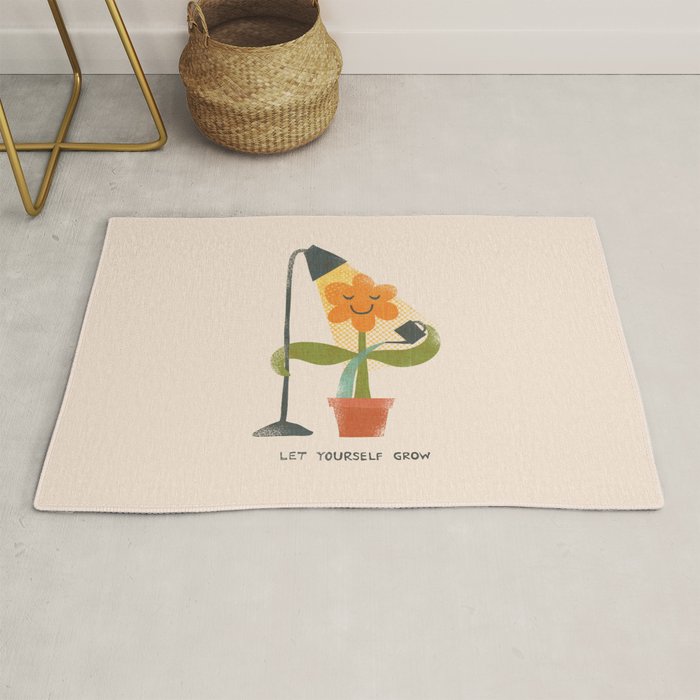 Let yourself grow Rug Gallery Image 1