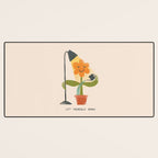 Let yourself grow Desk Mat Gallery Image 3