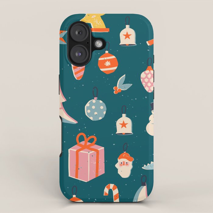 Christmas vintage toys iPhone Case Gallery Image 1