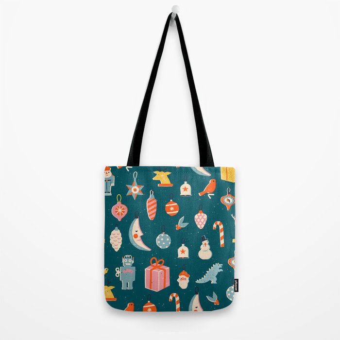 Christmas vintage toys Tote Bag Gallery Image 2