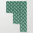 Jackalope - teal & black Wallpaper Gallery Image 3