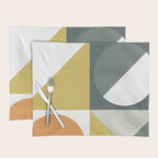 Mid Century Geometric 01 Placemat Gallery Image 1